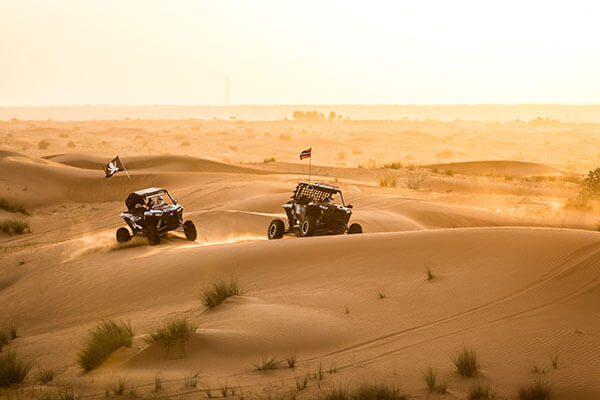 Quad biking